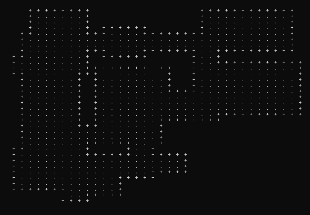 Ben_Quintero's tweet photo. I wrote a simple dungeon generator in C/C++.  It turned out pretty good. https://t.co/oy9cuQjKEa