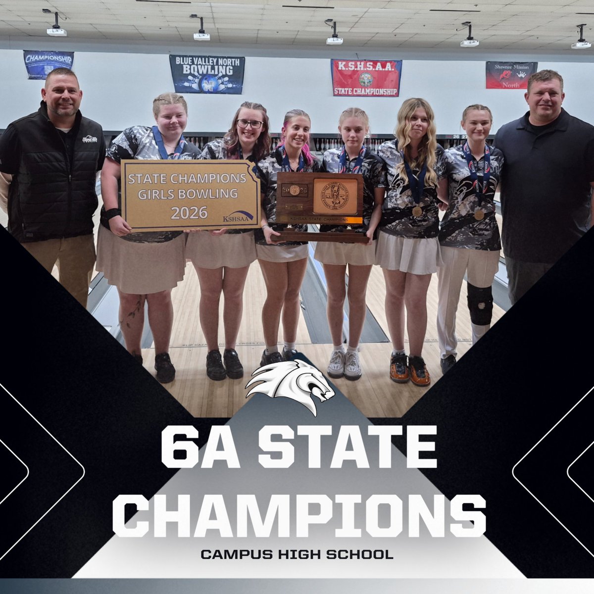 RonaldA05576189's tweet photo. 3 Time State Champions! Congratulations to our Lady Colt Bowling Team. ##ColtStrong https://t.co/8WNyTAmT8i