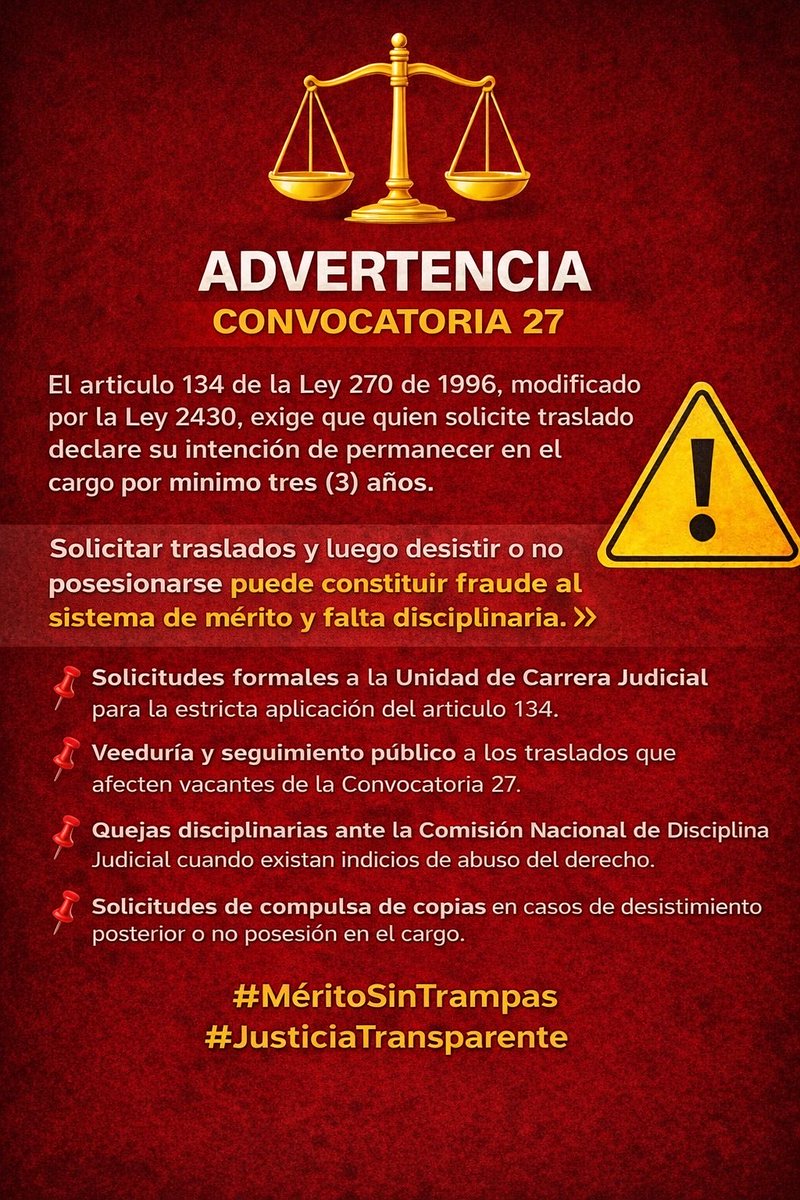penalista85's tweet photo. Ojo con las solicitudes de traslados fraudulentas ! https://t.co/T6I0vHkeID