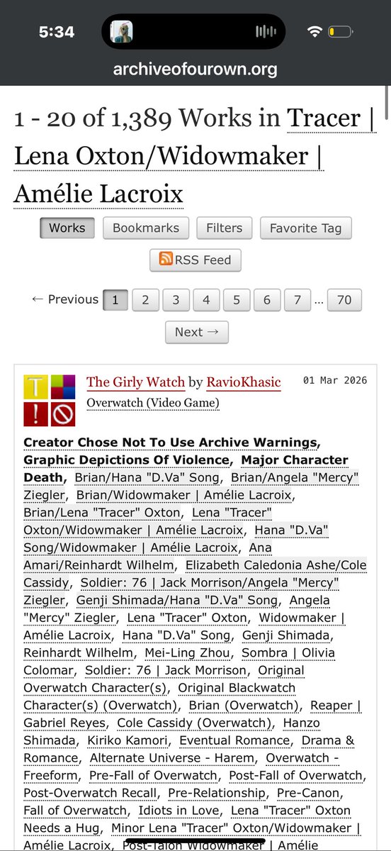 Usn Ao2 a ship you like having over 1k fics on ao3 is like the best feeling ever