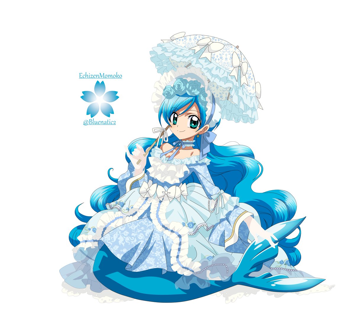 Bluenatic2's tweet photo. Antique Renders of the upcoming Kuji!
Balletcore are in Progress!

As always please support the franchise if you got the chance to! Credits go to the official Mermaid Melody Artist!  
#pichipichipitch #mermaidmelody #ぴちぴちピッチ https://t.co/MH7xPWvJfg