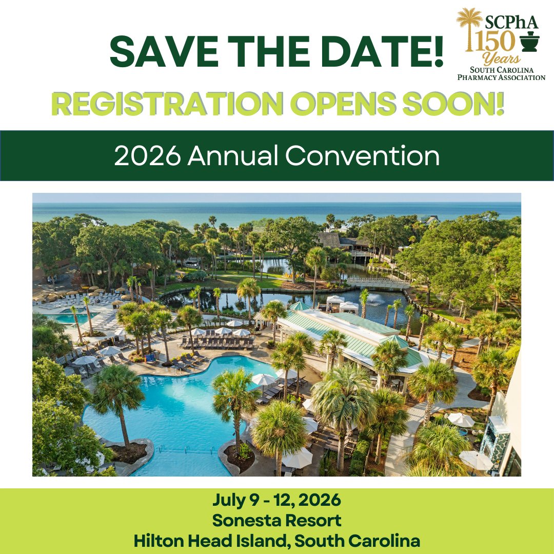 SC Pharmacy Association (SCPhA) tweet media