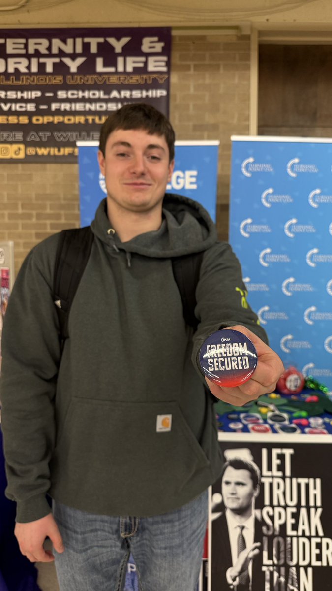 jessburback's tweet photo. Today i was back with the @tpusastudents at Western!🤠
Great day having conversations about the 2nd Amendent and handing out little water guns!🔫
@TPUSA
#StayStraped #ArmedandEducated https://t.co/1vCw9rjG7v
