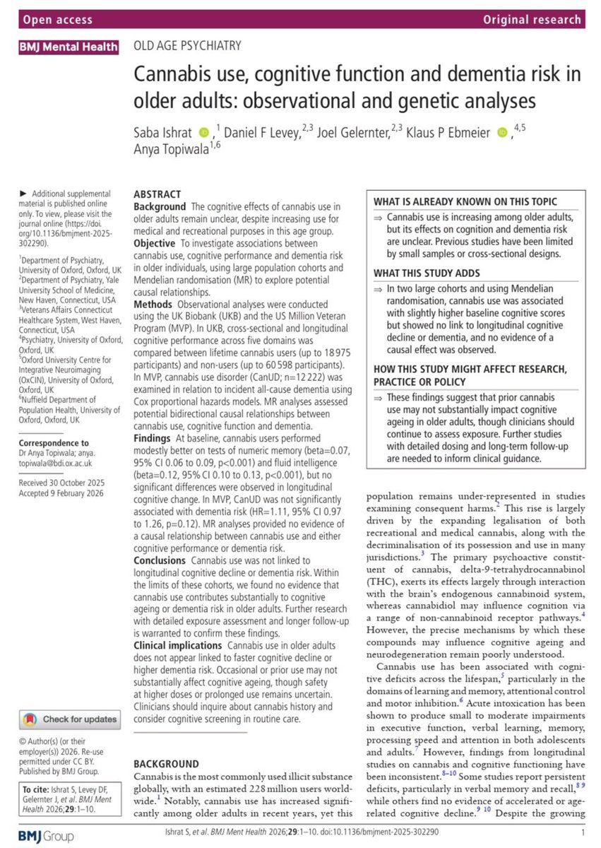 BMJ Mental Health tweet media