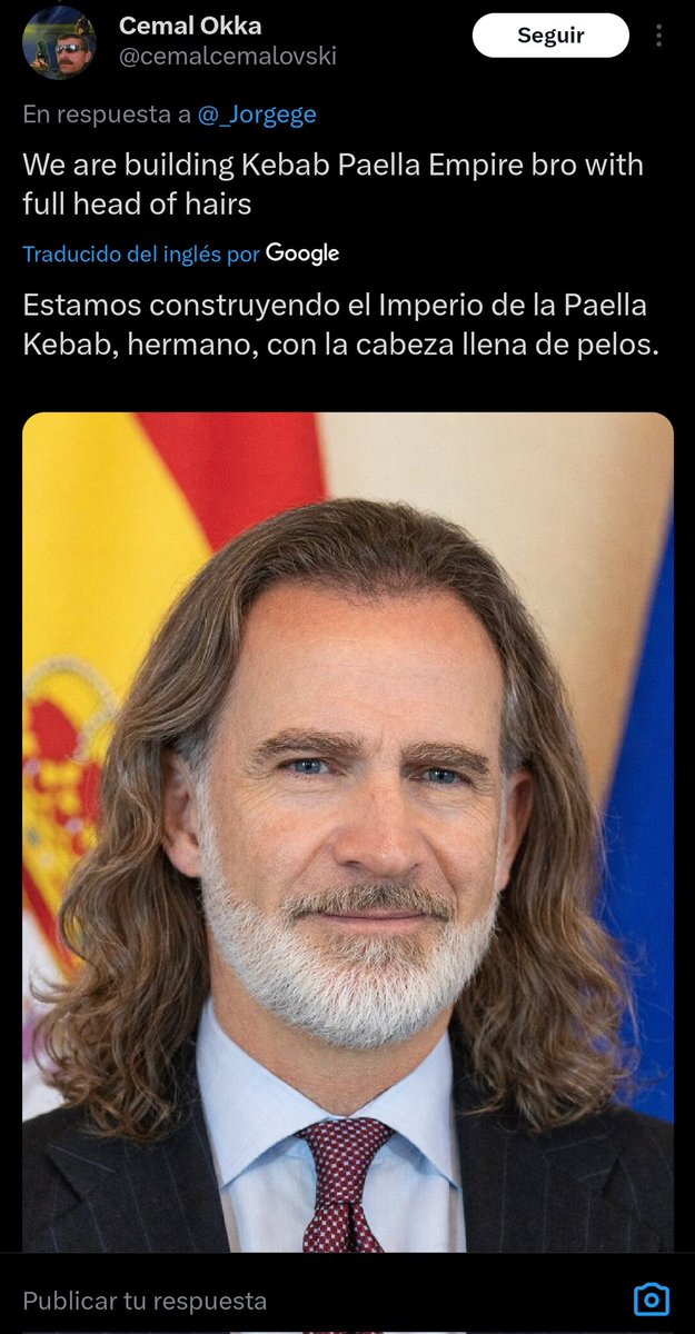 Le están planificando un pelucón a lo Tarzan a Felipe, no puedo más.