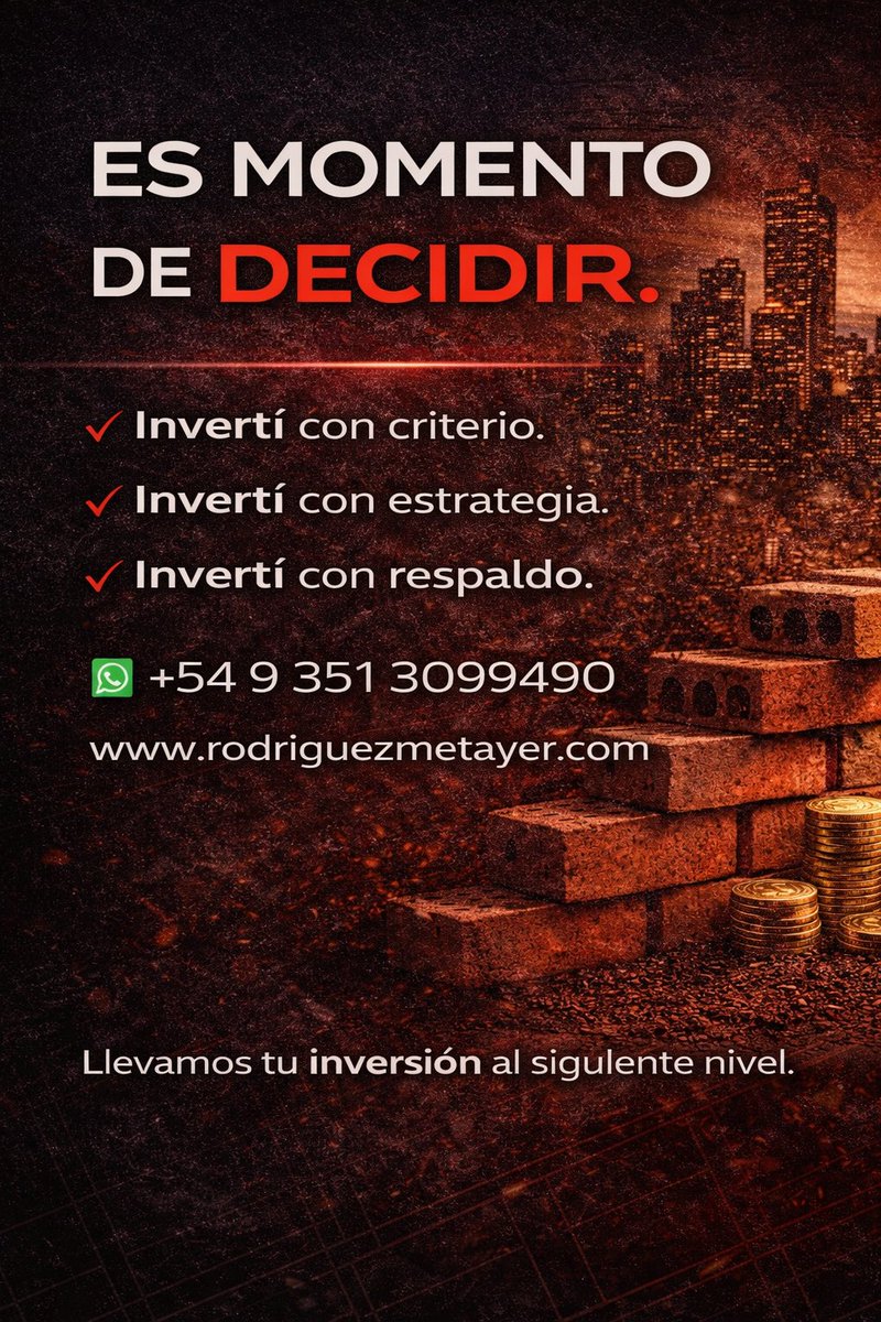 rodmet's tweet photo. La mayoría espera el momento perfecto.
El inversor inteligente construye ventaja antes. https://t.co/QnlKyfNnVQ