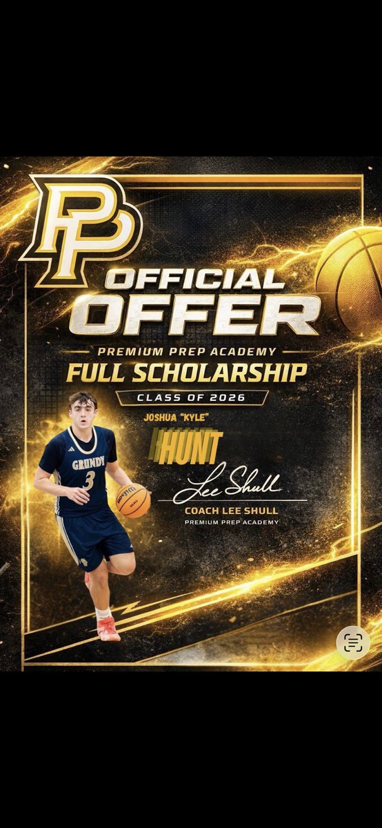 jkylehunt3's tweet photo. Blessed to receive my first official offer from @PBEaau @4320Viz #AGTG https://t.co/LRNuQPPzKQ