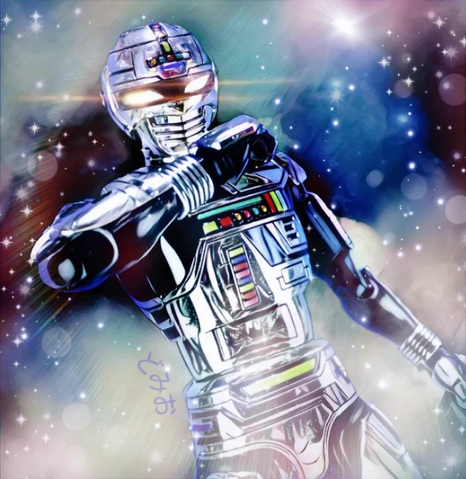 #宇宙刑事ギャバン おめ 44年かぁ……… #ギャバン #フィギュアーツ写真部 #フィギュア撮影友の会 #ドミオフィギュア