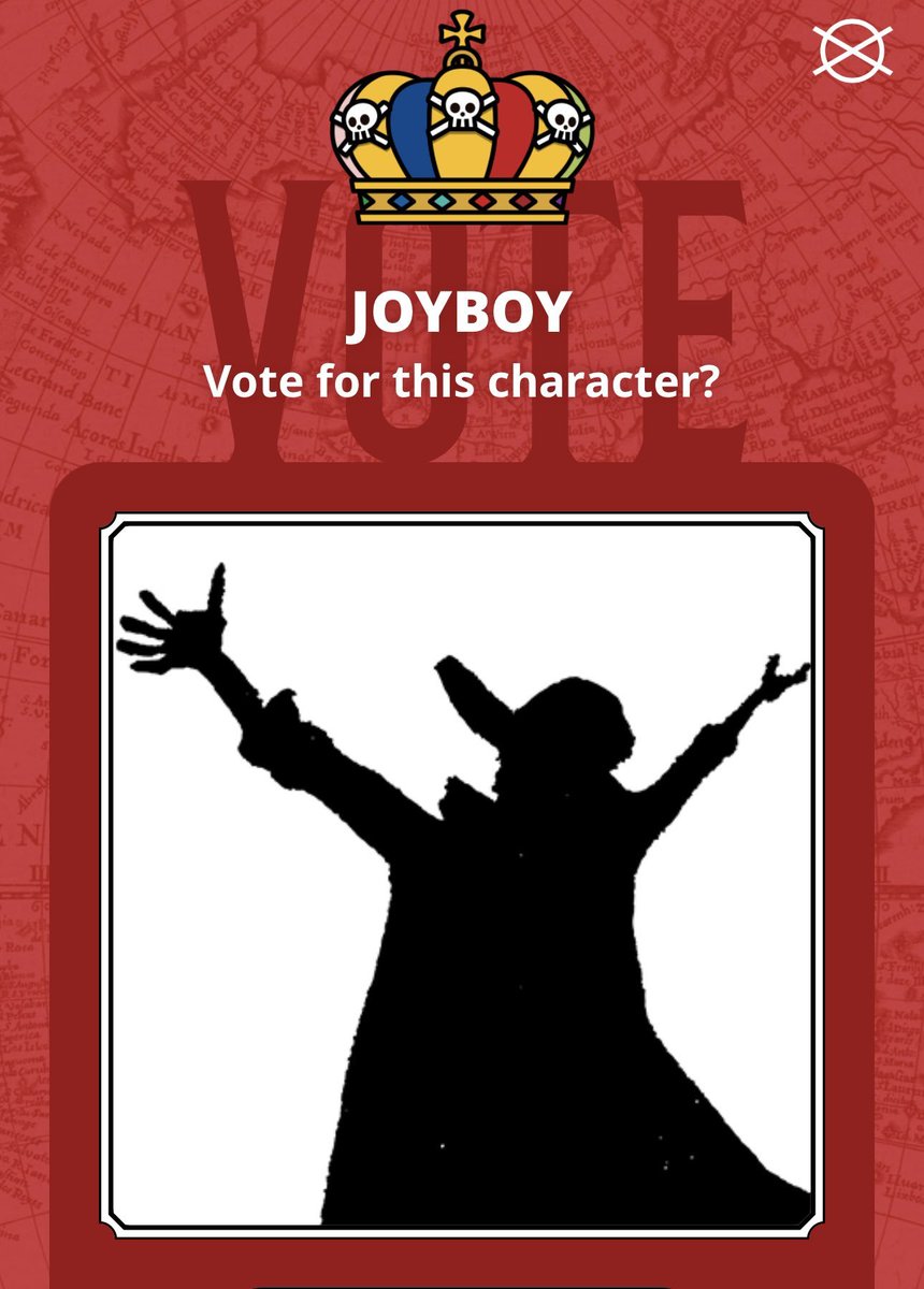 PookiePiece's tweet photo. Did you know that if Joyboy wins the vote Oda may draw him and reveal his design because the top characters will get special art so you can vote for someone you want to be revealed https://t.co/YJd9Q0u41A
