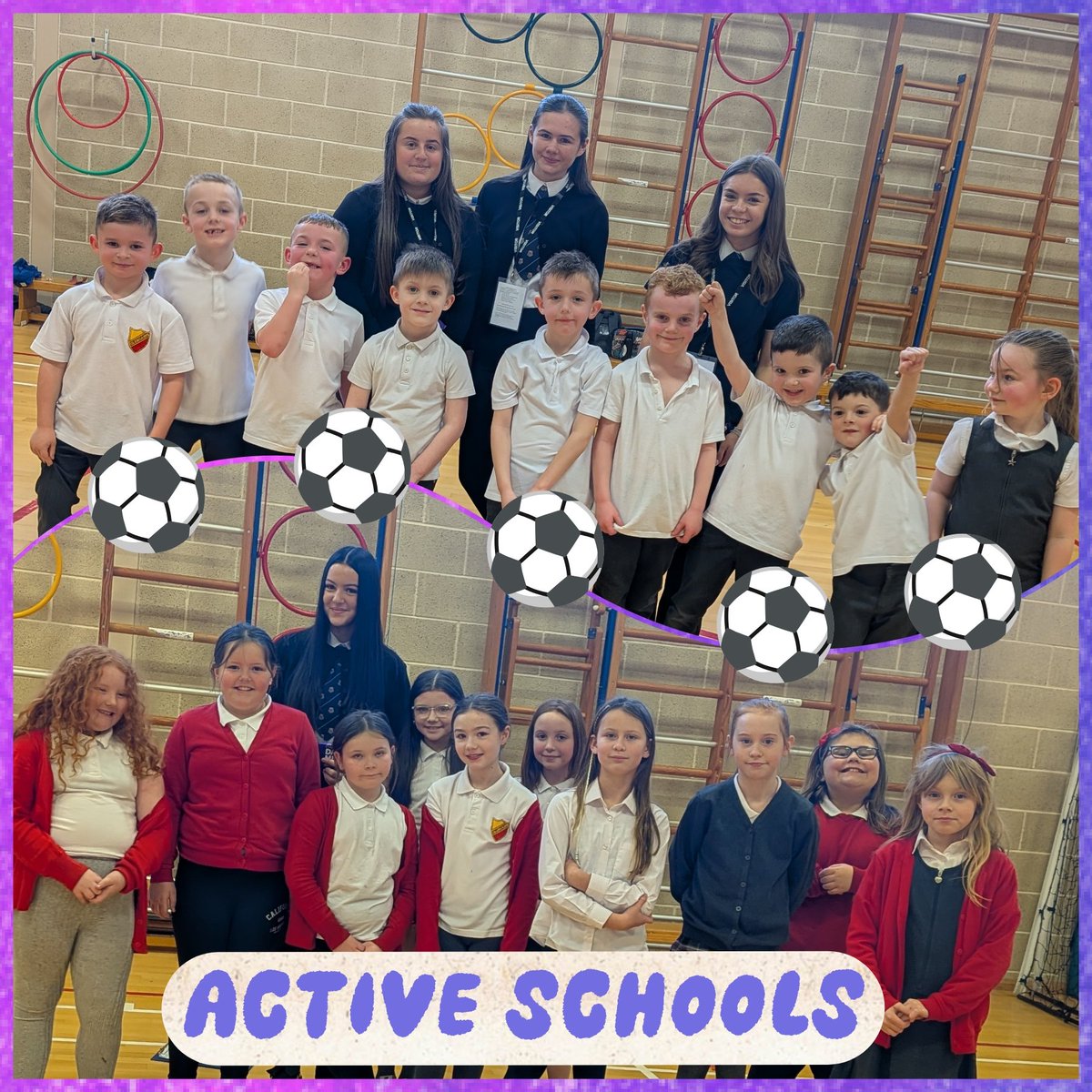 glencairn_ps's tweet photo. Today was the last week of our @NAActiveSchools P2 Football & P4/5 Girls Football Clubs ⚽ Thank you to the brilliant young leaders for showing up every week & making the clubs so enjoyable for our pupils @Auchenharvie #youngleaders #afterschoolfun ⚽ https://t.co/hvPLLSv13d