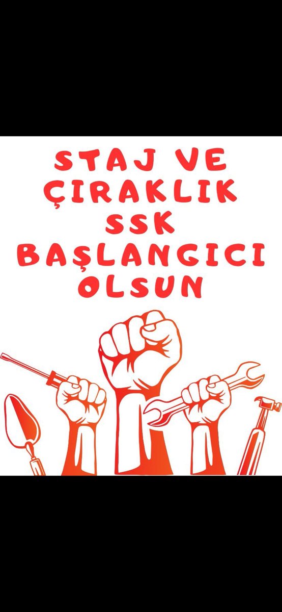 Geleceğimizi Çaldılar
#StajyerÇırağıYarımSigortaylaMağdurEttiler hakkımızı istiyoruz <a href="/RTErdogan/">Recep Tayyip Erdoğan</a> <a href="/eczozgurozel/">Özgür Özel</a> <a href="/dbdevletbahceli/">Devlet Bahçeli</a> <a href="/MDervisogluTR/">Müsavat Dervişoğlu</a> <a href="/umitozdag/">Ümit Özdağ</a> <a href="/erbakanfatih/">Dr. Fatih Erbakan</a> <a href="/yavuzagiraliog/">Yavuz Ağıralioğlu</a> <a href="/Akparti/">AK Parti</a> <a href="/herkesicinCHP/">CHP 🇹🇷</a> <a href="/MHP_Bilgi/">MHP</a> <a href="/MhpTbmmGrubu/">MHP TBMM Grubu #MHP</a> <a href="/iyiparti/">İYİ Parti</a> <a href="/rprefahpartisi/">Yeniden Refah Partisi</a> <a href="/zaferpartisi/">Zafer Partisi</a>