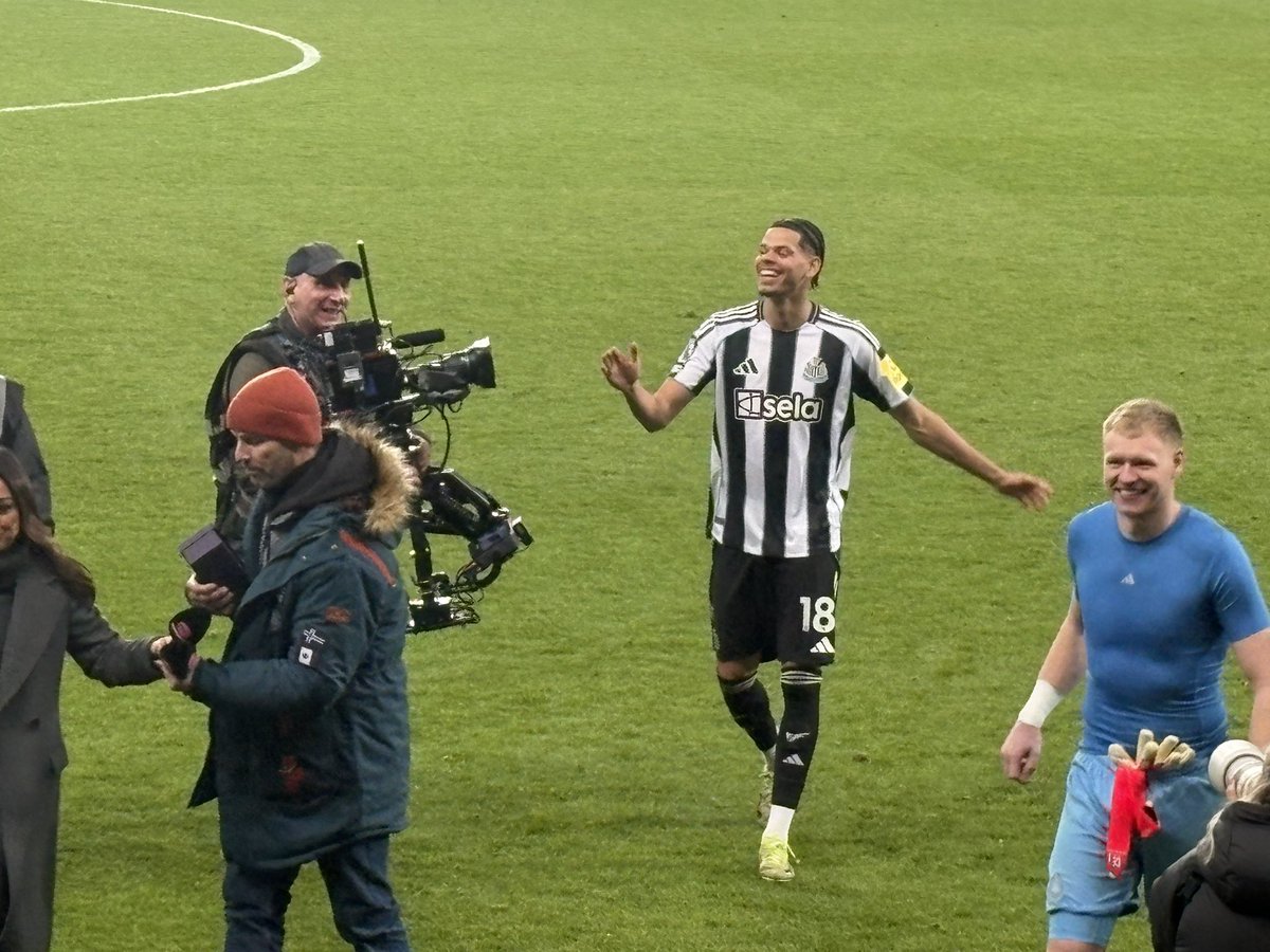 That’s why I call raising the roof at Gallowgate #nufc