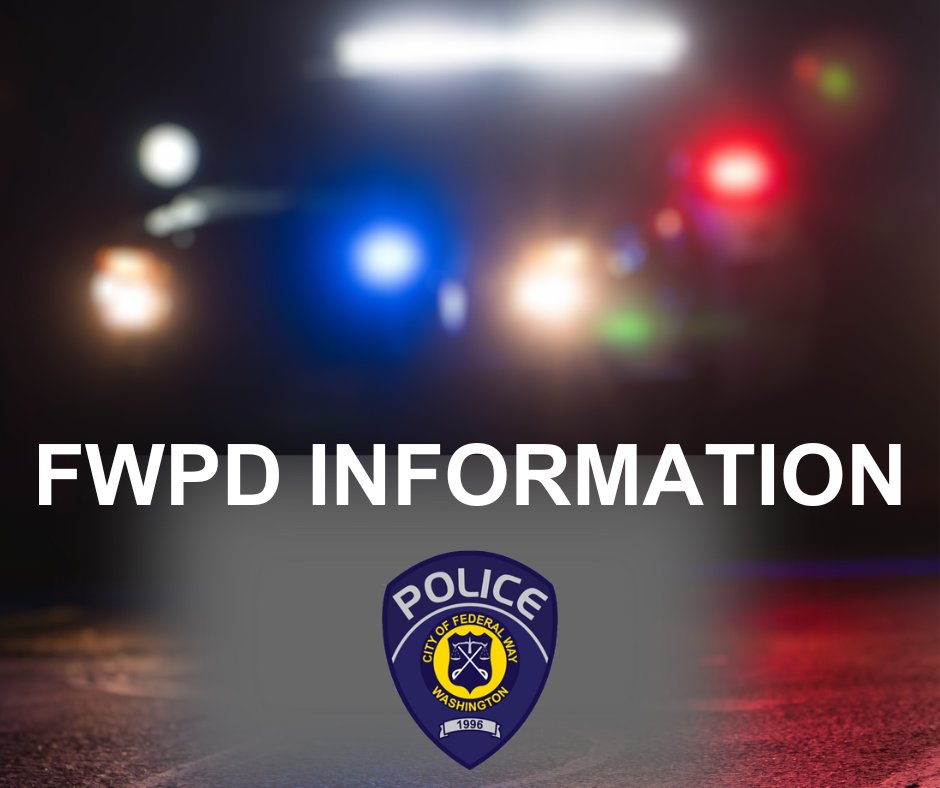 Federal Way Police tweet media