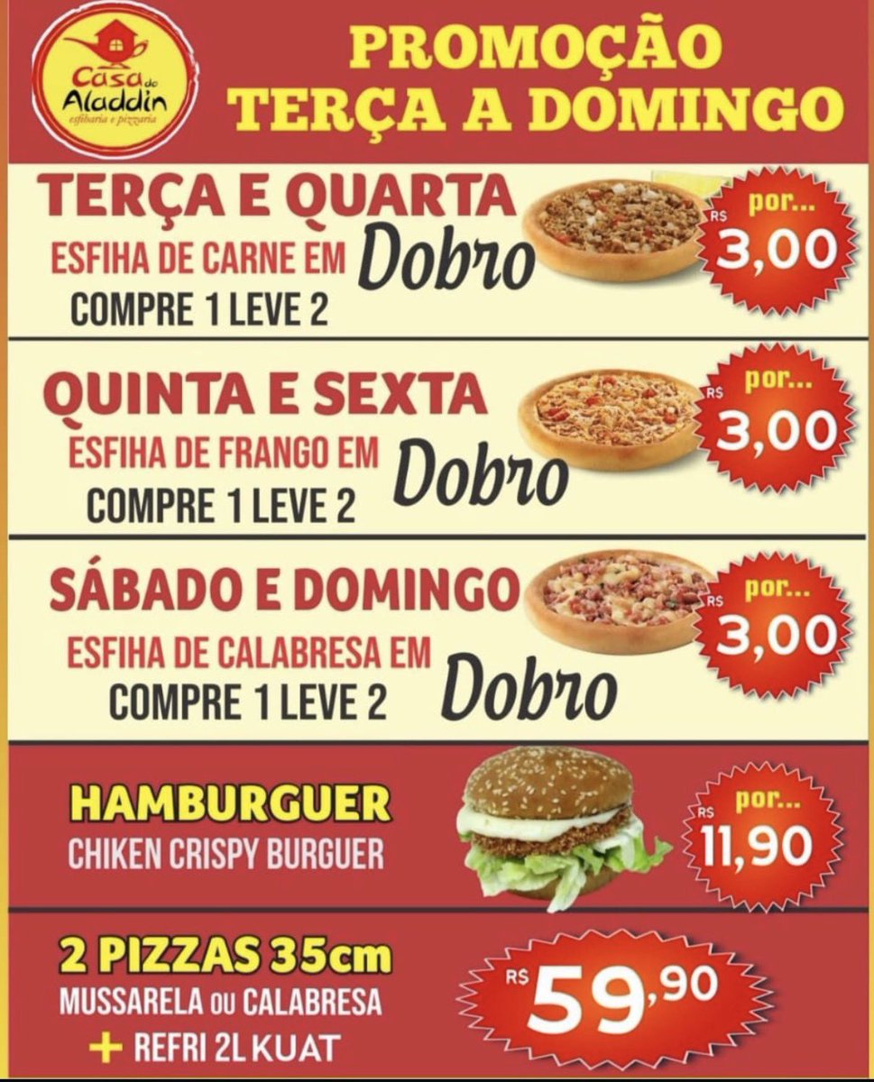 do_aladdin's tweet photo. Olá Galera ☺️        

✅FAÇA SEU PEDIDO DE FORMA SIMPLES E RÁPIDA PELO LINK 👇
https://t.co/rtGo8qQRxL

💳 Aceitamos débito/crédito/dinheiro/Pix Via Qrcode Maquininha. 

*Consultar Taxa de entrega.

📲21 971914261 
e  link do WhatsApp 👇🏻
https://t.co/hvPle2Mq1O https://t.co/t9PPTGYZUG