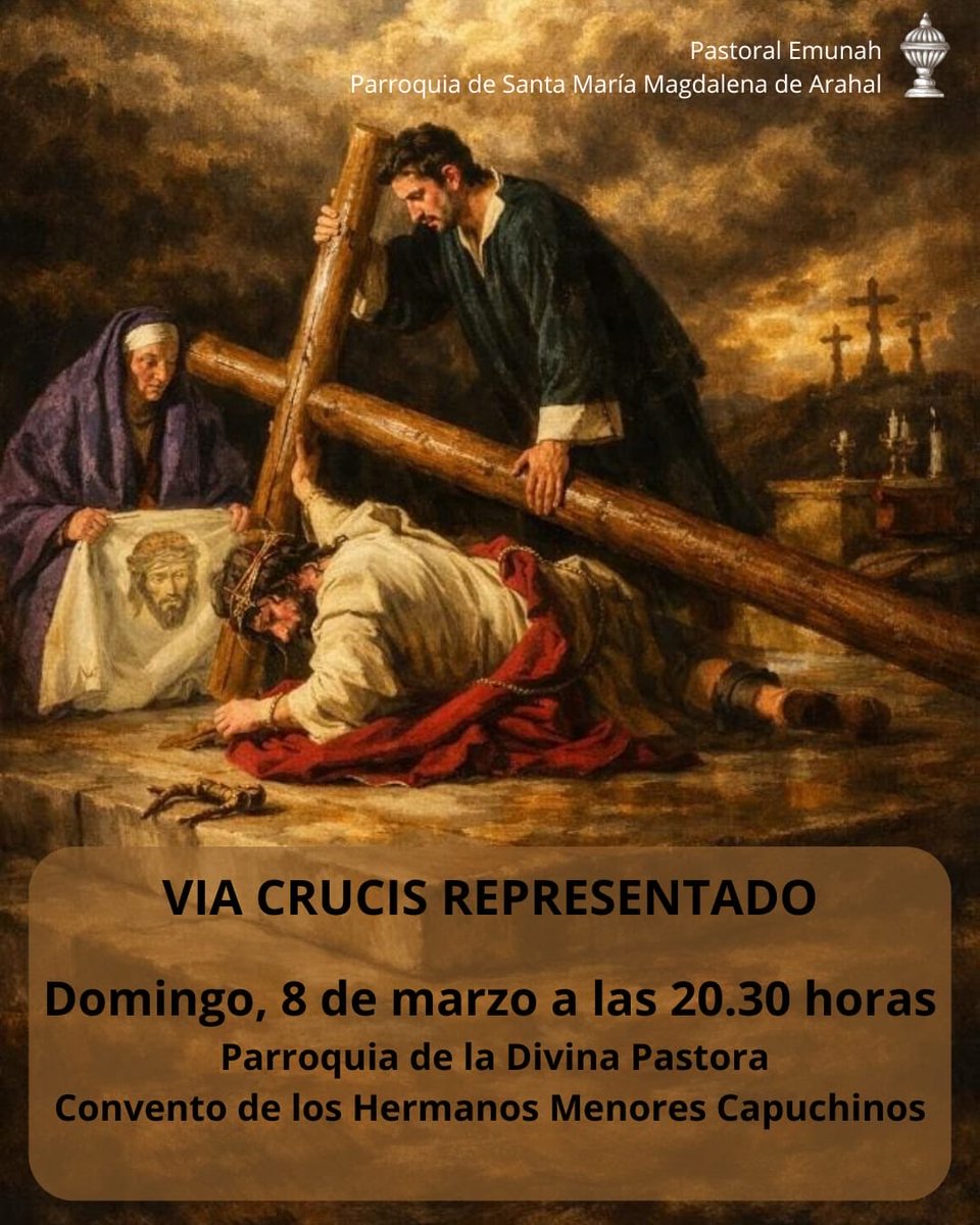 jorgehidarez's tweet photo. Última oportunidad de esta cuaresma para ver y rezar con nosotros en el Vía Crucis representado https://t.co/VCHa4toZtV