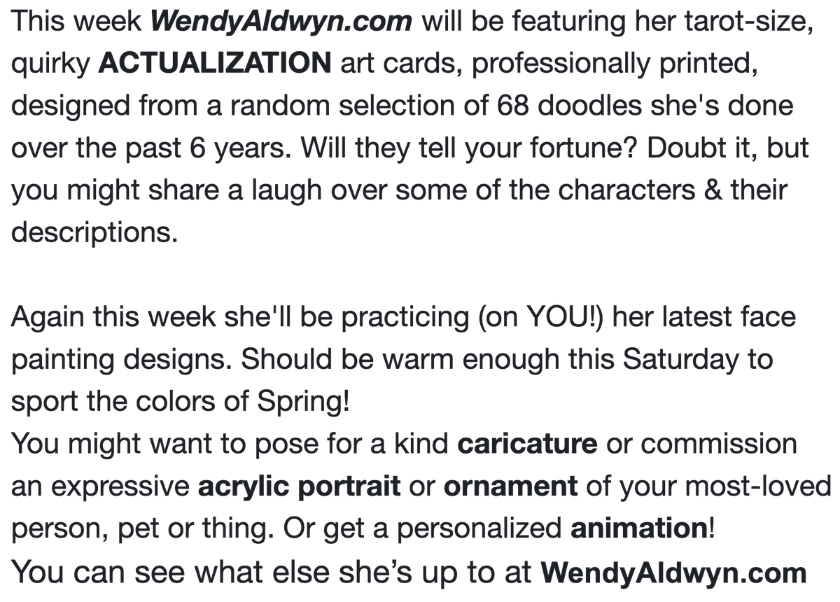 pyrrhophytes1's tweet image. Mar 7, 8AM-noon WendyAldwyn.com 919-538-5945 will be @

#EnoRiverFarmersMarket
144 E Margaret Lane, Hillsborough, NC 27278 

#CarySummerCamps 
#SupportLocalArt 
#ArtEducation 
#KidsArtClass 
#DigitalArtist 
#KidsCreate 
#ArtProjects 
#ArtLesson 
#ApexNC 
#Youth 
#OcNc