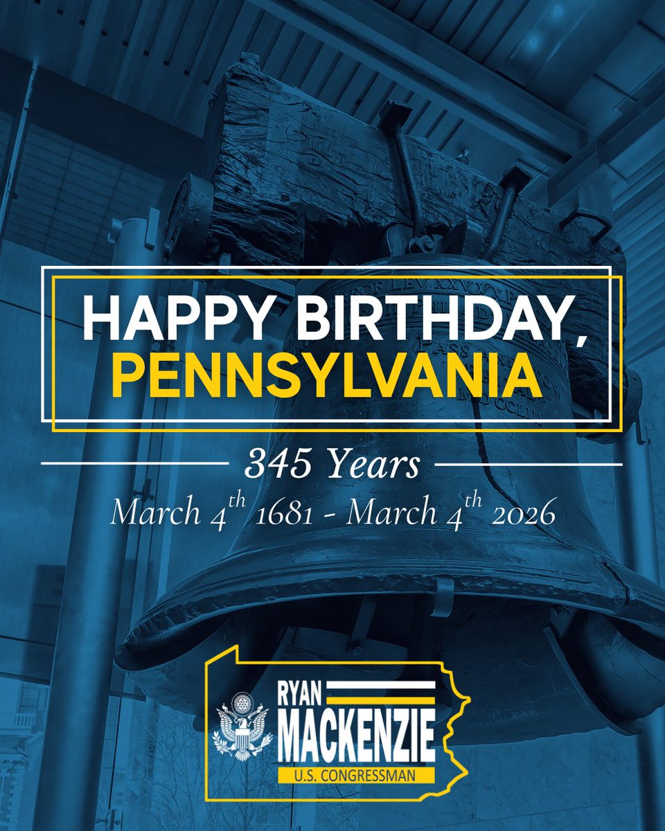 U.S. Congressman Ryan Mackenzie tweet media