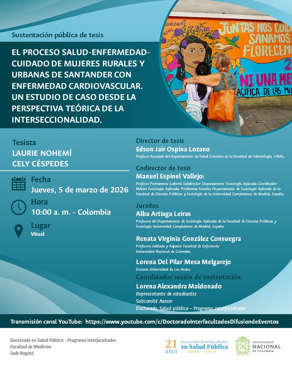 Doctorado Salud Pública-Programa Interfacultades tweet media