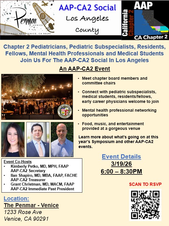 American Academy of Pediatrics, CA Chapter 2 tweet media