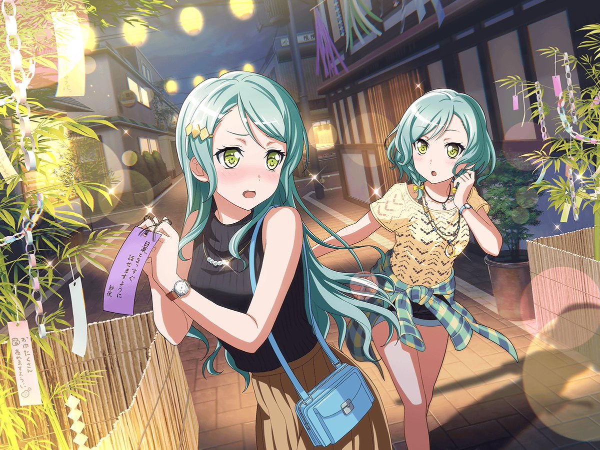 Tanabata Pair 二人で過ごす七夕] Hikawa Sayo(氷川紗夜)