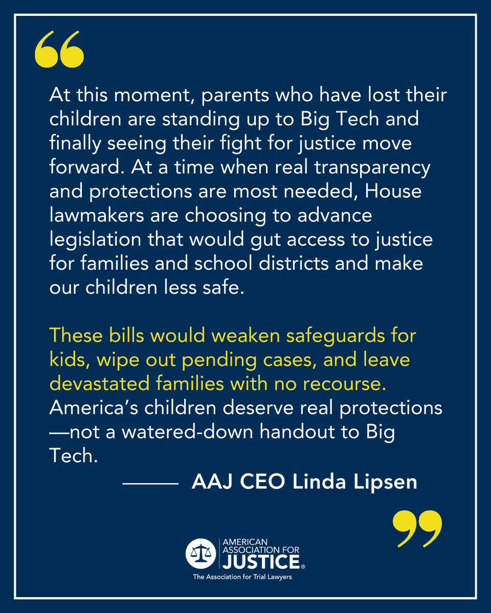 American Assoc. for Justice tweet media