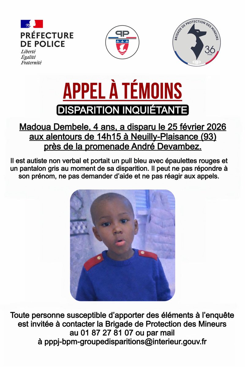 Une mère attend. Un père espère. Une famille entière retient son souffle depuis plusieurs jours. Le minimum qu’on puisse faire depuis nos téléphones, c’est de partager. Alors faites-le. Pour eux. #Madoua