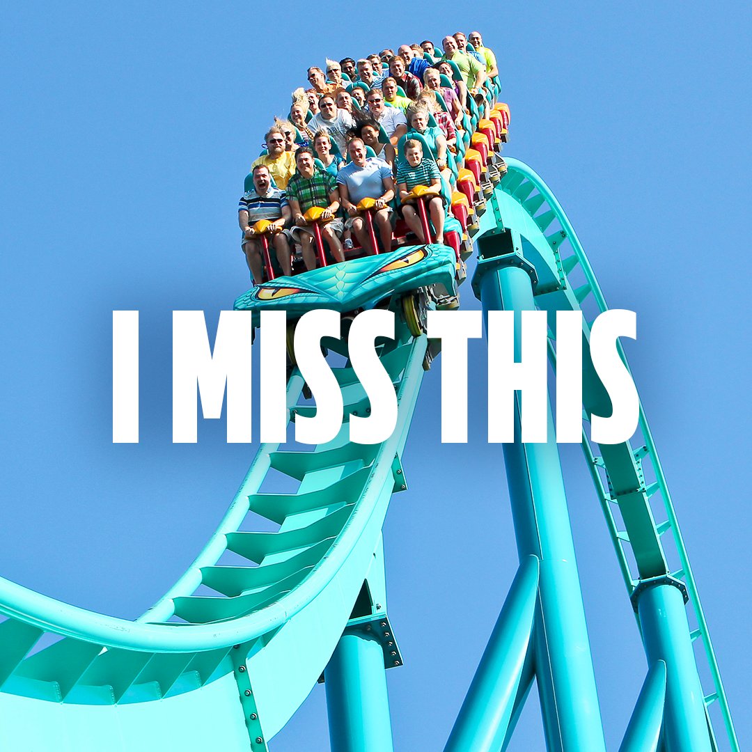 SixFlags's tweet image. It’s tiiiiime ✨🎢 Parks are officially reopening for the season!