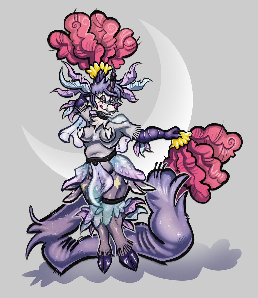 Meet Flip! C0mm for <a href="/TheRetroPigeon/">Retro Pigeon ✨🌙</a>. Thank you! ^^