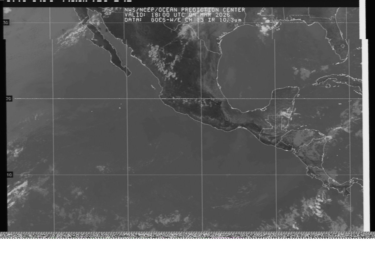 CadiereGerald's tweet photo. Some Afternoon 03/04/2026 #Wefax / #RadioFax 12784.1 KHZ
@Airspy_com #HF+_Discovery #SDRsharp1922 #Fldigi
180ft dipole with a @Nooelec 9:1
Trinsmitted out of Pt. Reyes Ca
Received in Woodland wa CN85 https://t.co/TG4ROrsNjX