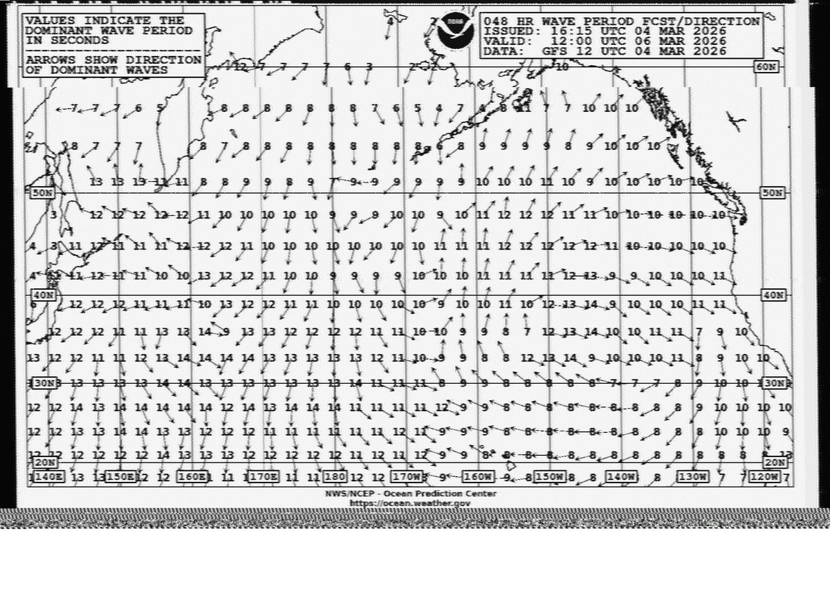 CadiereGerald's tweet photo. Some Afternoon 03/04/2026 #Wefax / #RadioFax 12784.1 KHZ
@Airspy_com #HF+_Discovery #SDRsharp1922 #Fldigi
180ft dipole with a @Nooelec 9:1
Trinsmitted out of Pt. Reyes Ca
Received in Woodland wa CN85 https://t.co/TG4ROrsNjX