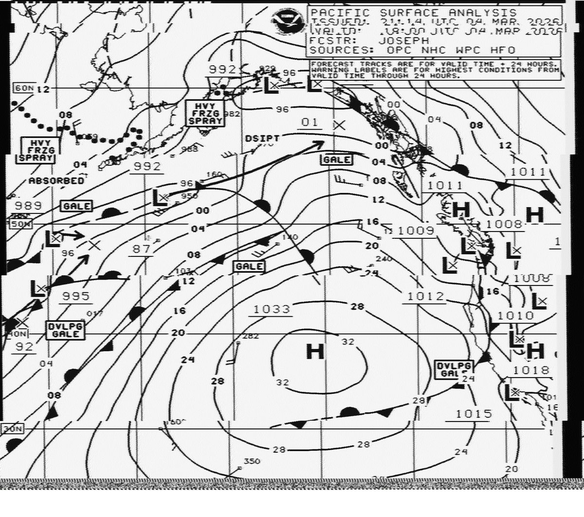 CadiereGerald's tweet photo. Some Afternoon 03/04/2026 #Wefax / #RadioFax 12784.1 KHZ
@Airspy_com #HF+_Discovery #SDRsharp1922 #Fldigi
180ft dipole with a @Nooelec 9:1
Trinsmitted out of Pt. Reyes Ca
Received in Woodland wa CN85 https://t.co/TG4ROrsNjX
