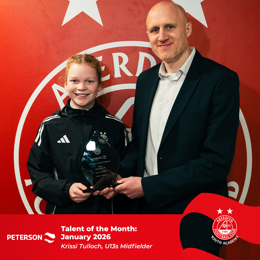 Congratulations to all our recent Talent of the Month winners 👏

Thank you to Peterson for their continued support of the AFC Girls' Academy.
