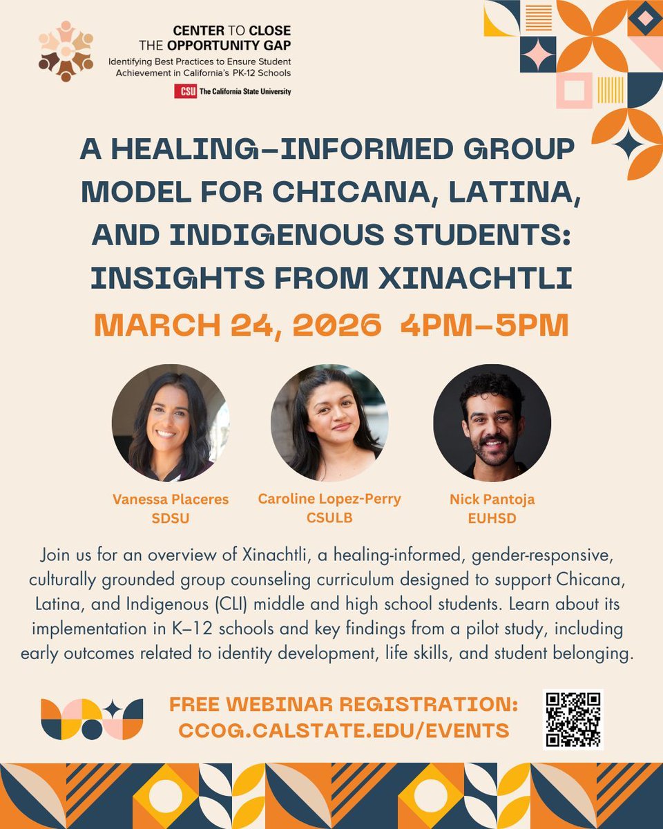 CSU Center to Close the Opportunity Gap tweet media