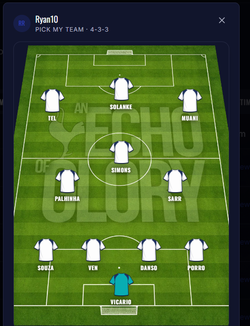 An Echo of Glory tweet media