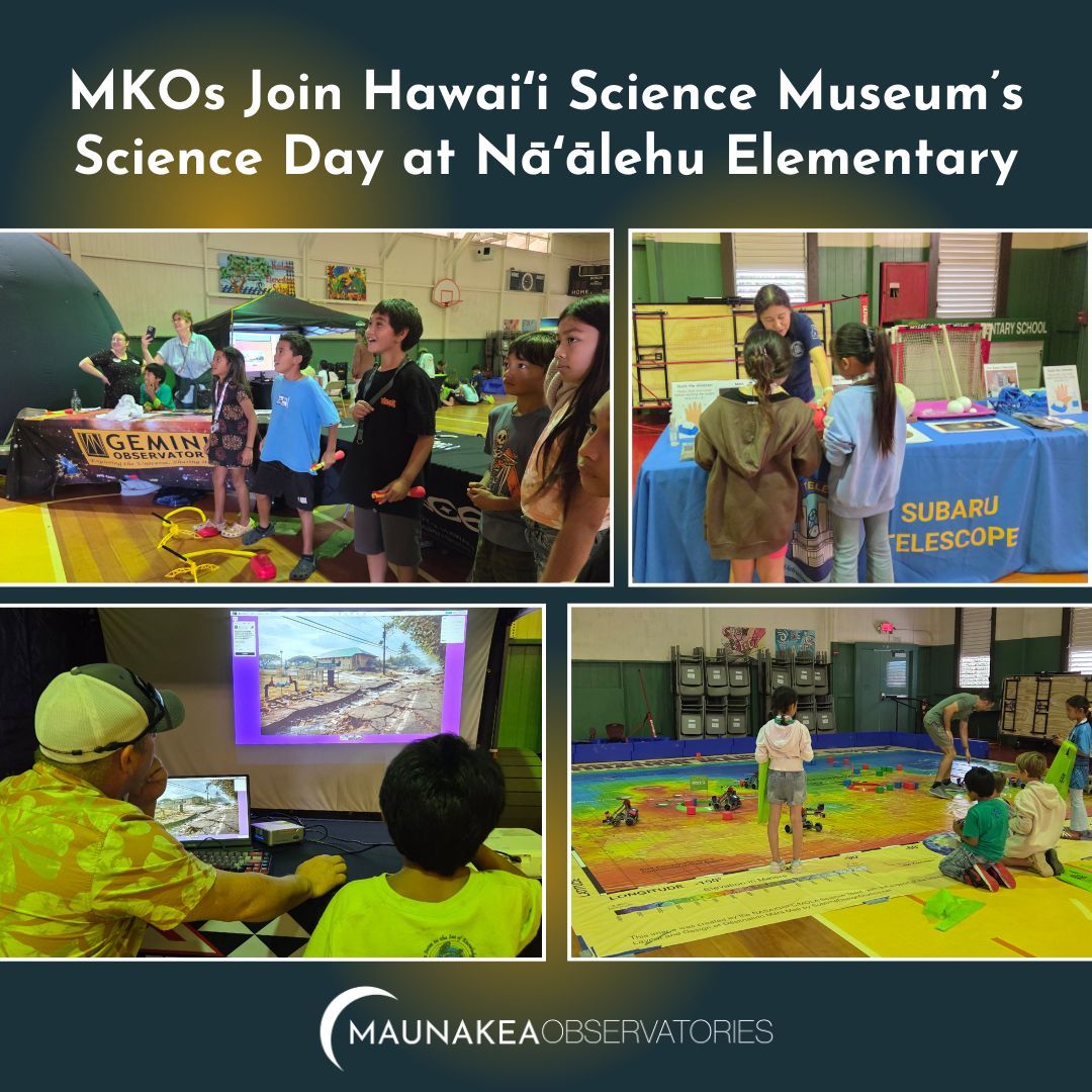 Maunakea Observatories tweet media