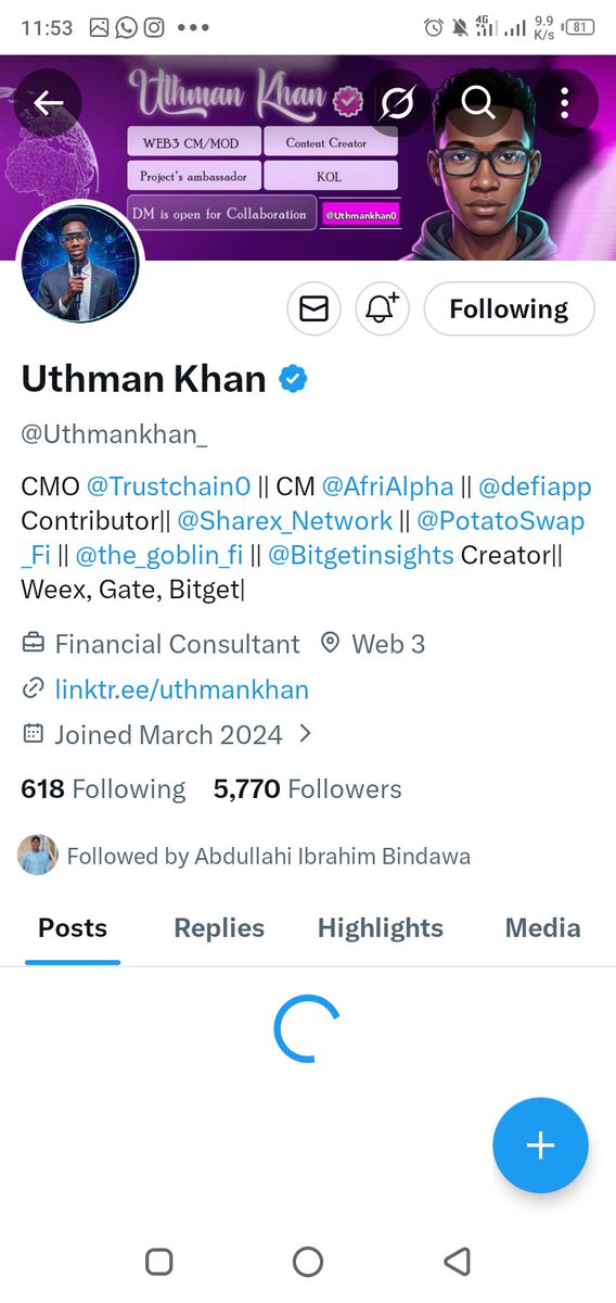 AbdulrahmnIB's tweet photo. @Uthmankhan_ @BlueGuardiancom @GuardianFutures @GuardianTvLive @CFX__0 Winning insha allah https://t.co/irM5fiK8Le