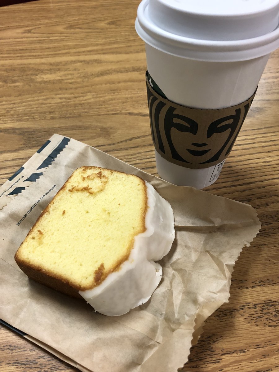 grea_warner's tweet photo. When life gives you lemons, you don't have the energy to create a homemade drink. Just go through a drive thru and get a slice of lemon loaf &amp; a strong coffee!
#march4 #march4th #lemonloaf #lifegivesyoulemons #coffee #authorslife #trytryagain #whatsfordinner @Starbucks #starbucks https://t.co/nNbBTXtiaX