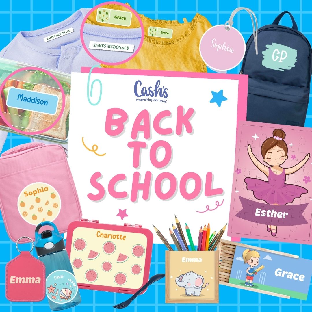 Cashs_au's tweet image. Cash's custom school labels, school value packs, child care essentials ensure no lost property. 

Shop now at cashs.net.au/back-to-school… 

#cashs #customlabels #schoollabels #daycarelabels #childcareessentials #namelabels #kinderlabels