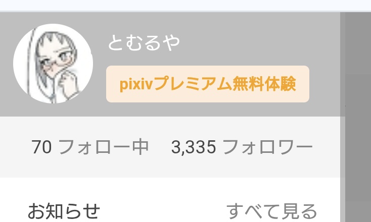 あああぁ……昨日寝る前3331人で、起きたら3333人のスクショ撮れるかなと思ってたら、寝てる間にオーバーしちゃった………
スクショは撮れなかったけど、pixivフォロワー3333人overありがとうございます😻