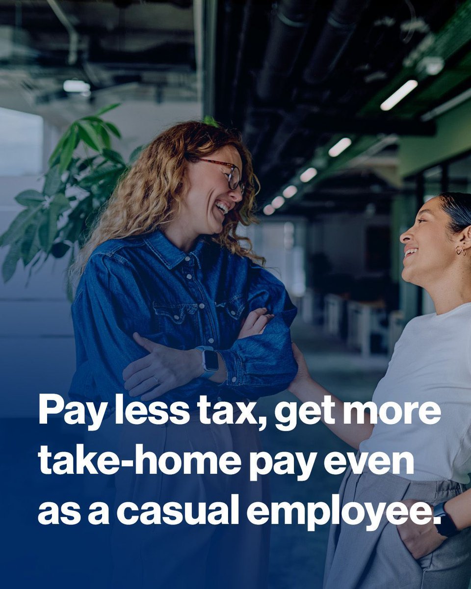 SalPackPlus's tweet photo. If you would like to see if your employer offers salary packaging for casual employees, reach out to us at SalaryPackagingPLUS. https://t.co/CJAK9QaKee