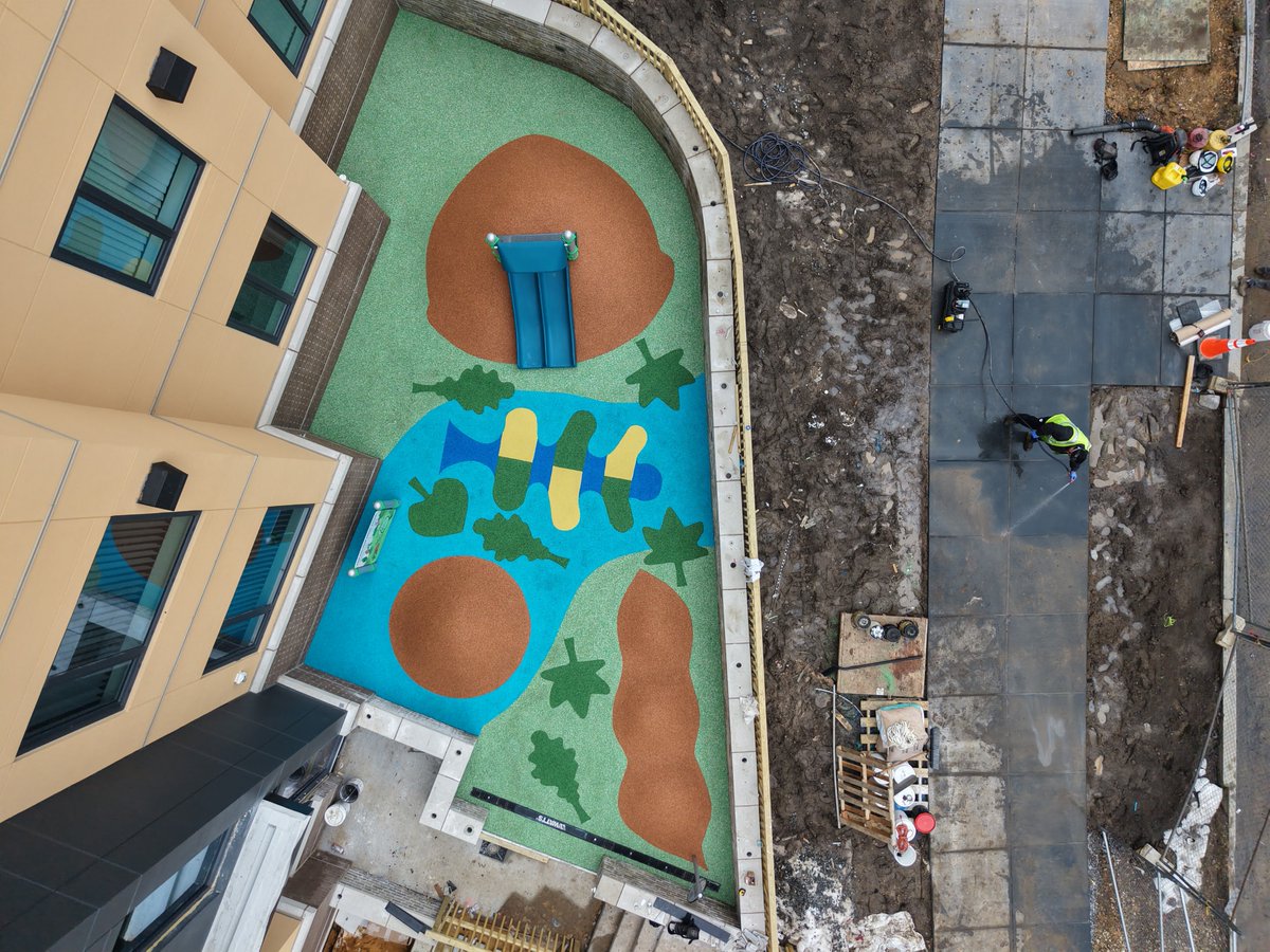 PTSurfacing's tweet photo. Doesn't this playground flooring look amazing? Get something like this done for yours today: https://t.co/yZFWmsev8D

#ProTechsSurfacing #Safety #SafetyFirst #PlaygroundSurfacing #PlaygroundFlooring #Douglasville #Marietta #PIPRubberSurfacing #Suwanee https://t.co/mVmri3LSEi