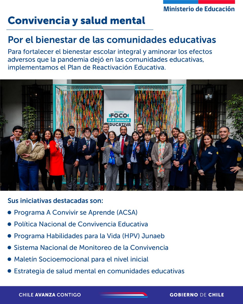 Ministerio de Educación tweet media