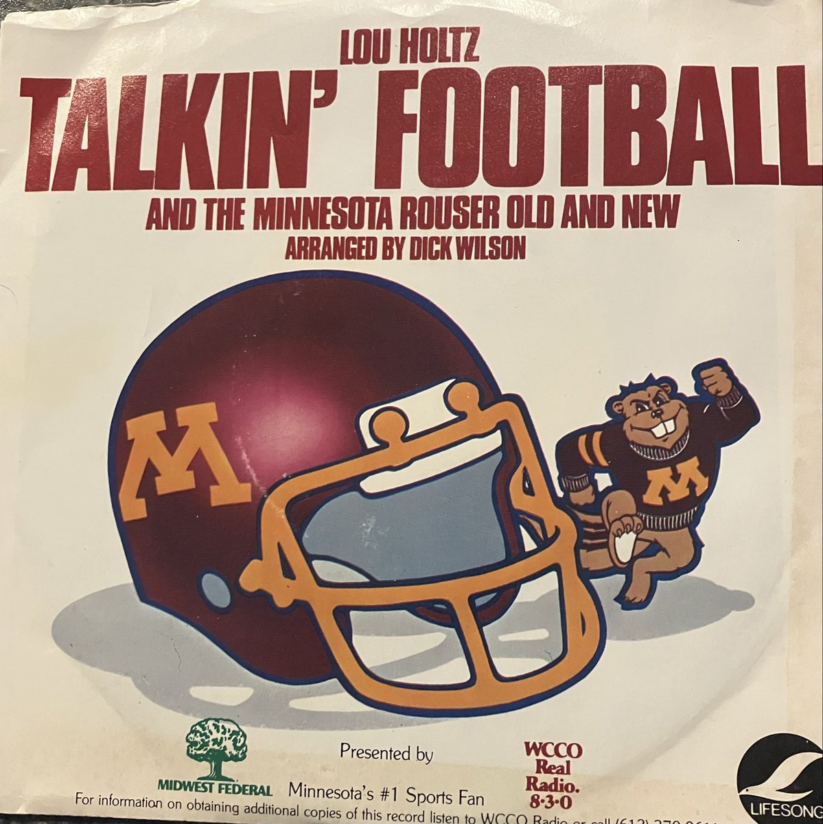 Featuring “Angry Goldy” which came to be during the short Lou Holtz era.