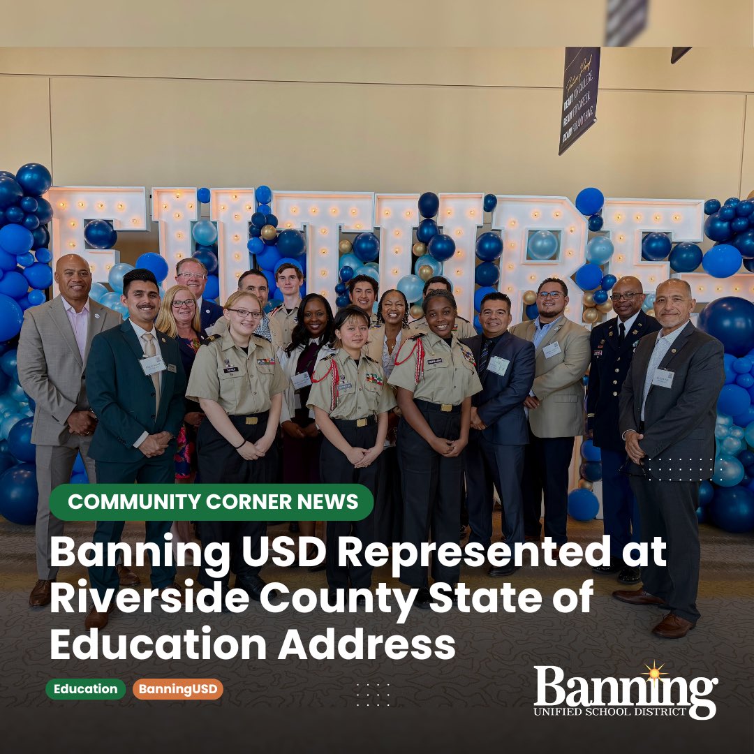 Banning Unified School District tweet media