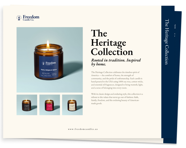 FreedomCandleC's tweet photo. When you join Freedom Candle Co., you’re not just starting a business ... you’re joining a family of patriots.

You’re in business for yourself, but never by yourself. Tag a patriot you’d want to build a business with!

#FreedomCandles #PatriotBusiness #AmericaFirst https://t.co/48a5N6Doa9