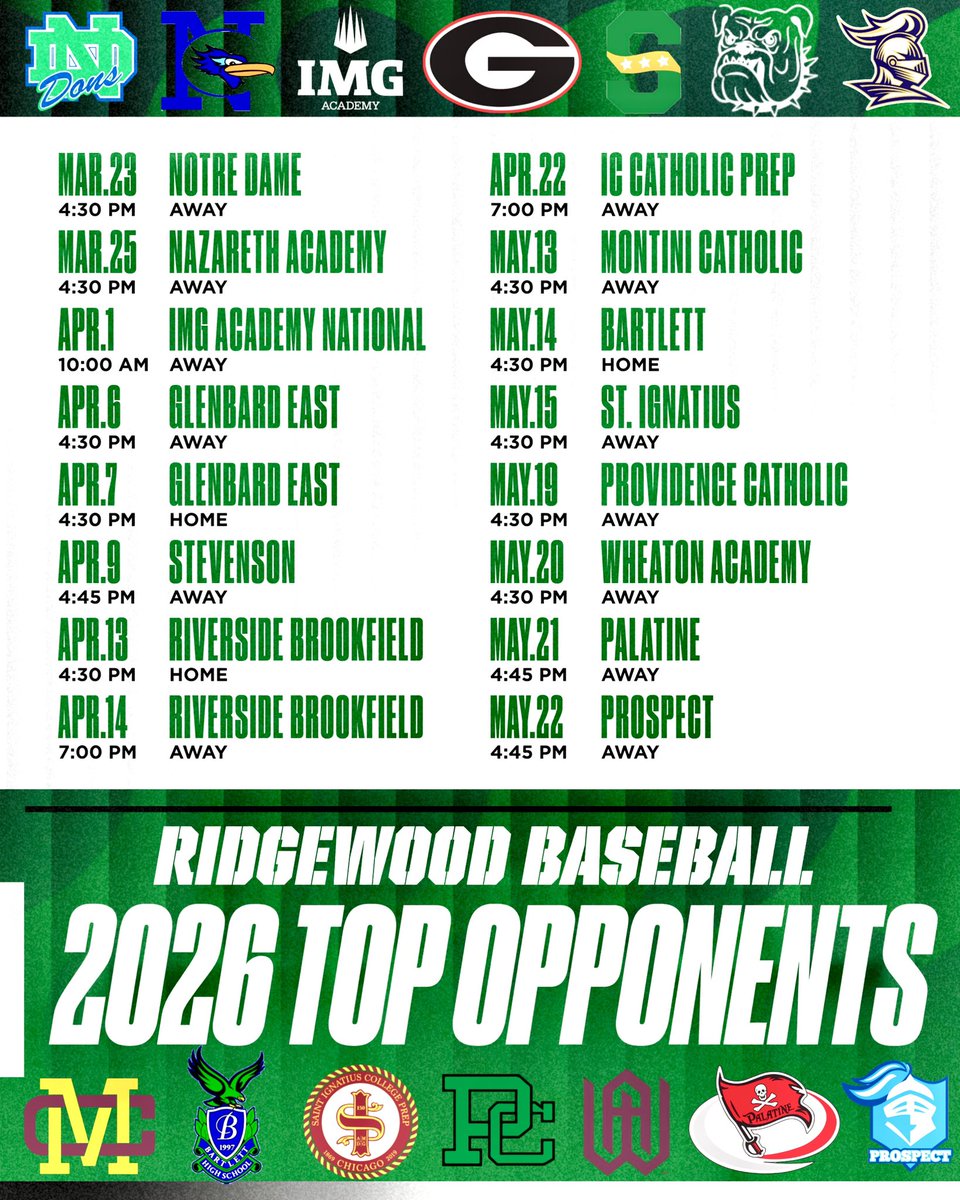 Ridgewood Rebels Baseball tweet media
