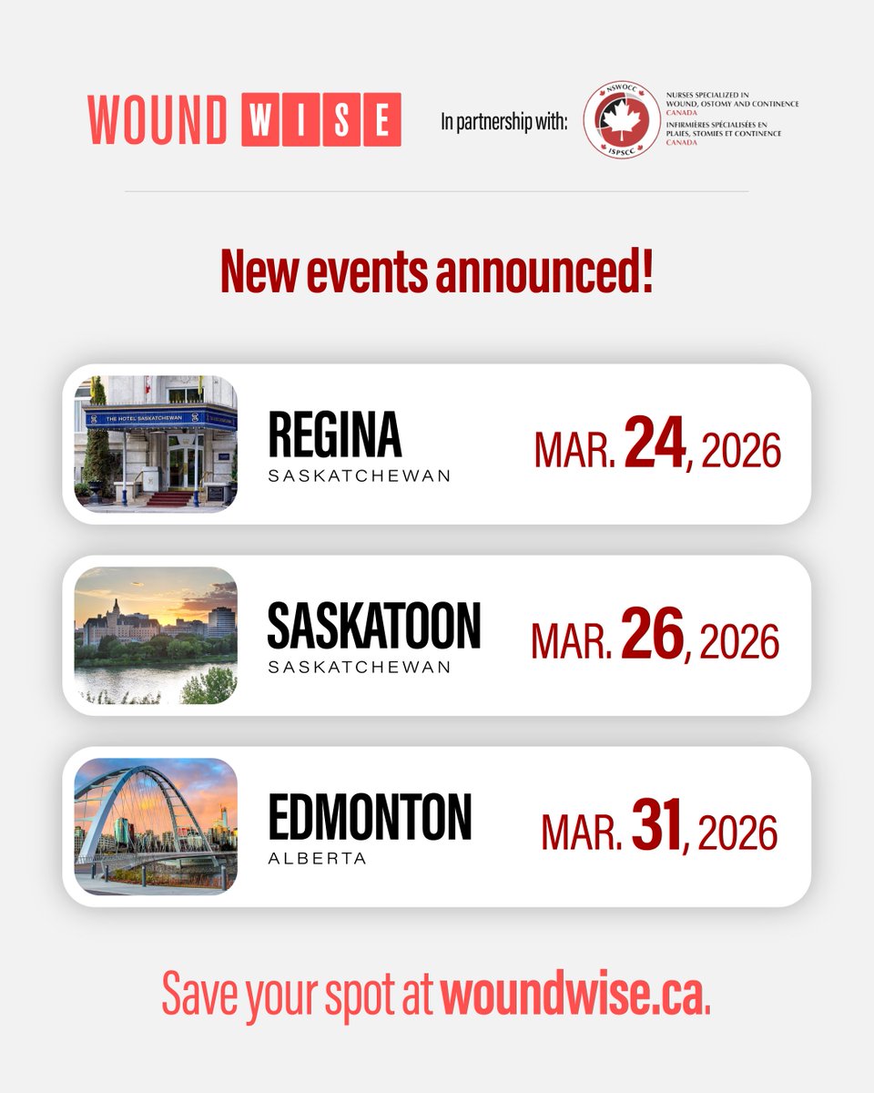 Nurses Specialized in Wound, Ostomy & Continence tweet media