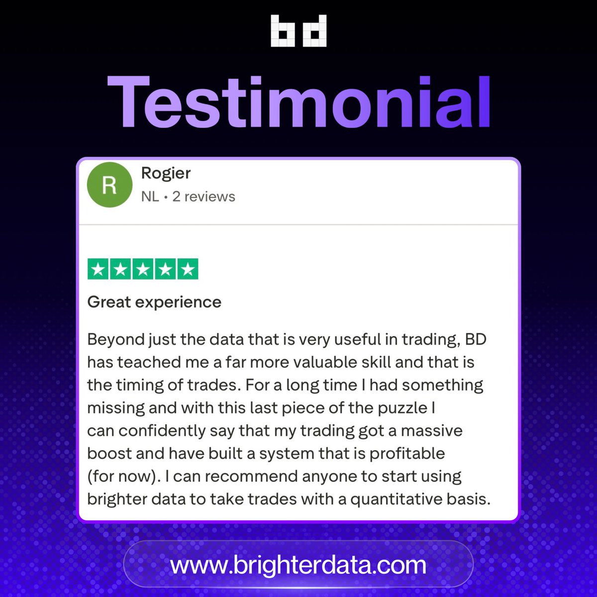 Brighter Data tweet media