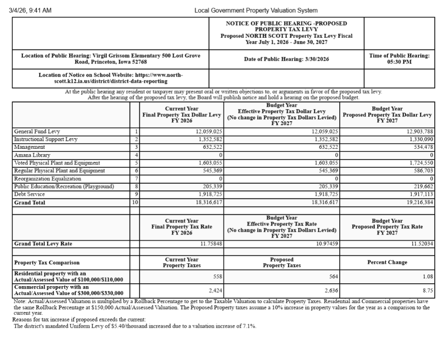 North Scott Schools tweet media