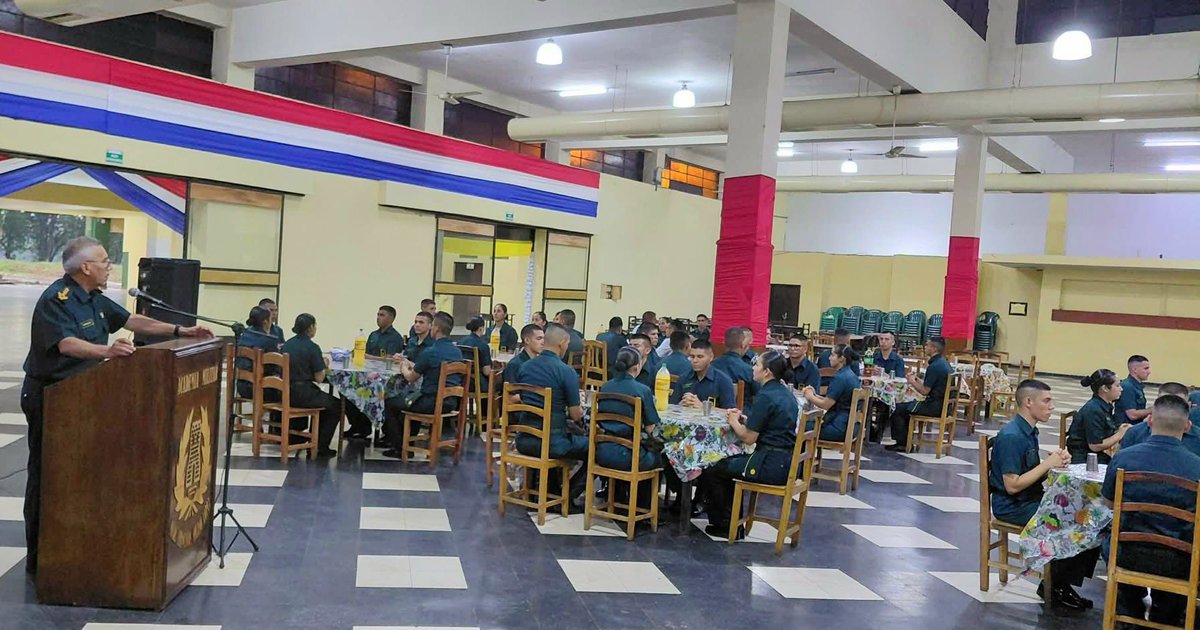 🇵🇾 𝐕𝐈𝐒𝐈𝐓𝐀 𝐀 𝐋𝐎𝐒 𝐂𝐀𝐃𝐄𝐓𝐄𝐒 𝐃𝐄 𝟐° 𝐂𝐔𝐑𝐒𝐎 𝐃𝐄 𝐋𝐀 𝐀𝐂𝐀𝐃𝐄𝐌𝐈𝐋 🔶 El Señor ...